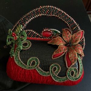 Mary Frances holiday purse